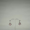 Cercei drop zirconia cu prindere leverback din argint 925 - video prezentare